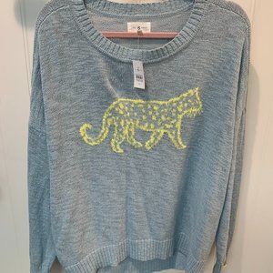 Lou & Grey Leopard Lightweight Sweater